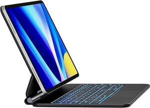 Earto IPAD Air 5 Housse Avec Clavier Magic Style Clavier IPAD Pro 11 Gen 4/3/2/1 - Photo 1/1