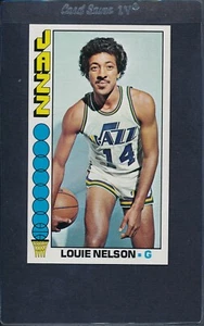 1976/77 Topps #017 Louie Nelson Jazz NM/MT *307 - Picture 1 of 1