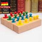 Podstawa cylindra Montessori z wypustkami, zabawka przedszkolna wiosenna (kolorowa)