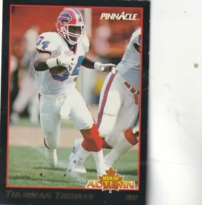 KOSTENLOSER VERSAND - NEUWERTIG - 1993 Pinnacle Men of Autumn Thurman Thomas #2 RECHNUNGEN - Bild 1 von 1