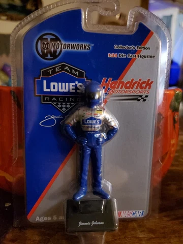 NASCAR Lowe's Team Racing Die Cast Figurine Jimmie Johnson Collector's Edition Cover