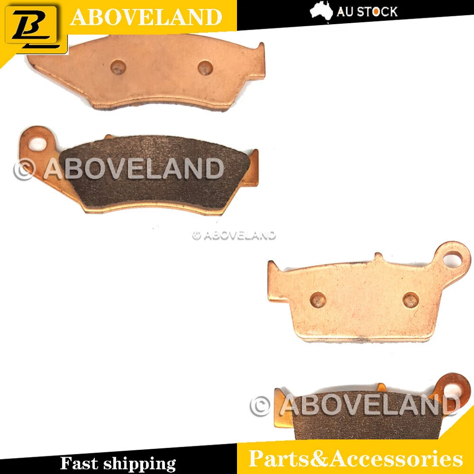 FRONT REAR Sintered Brake Pads For SUZUKI RM 250 1999-2001 2002 2003 2004 2005 - Image 1 of 1