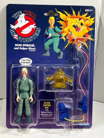 The Real Ghostbusters Hasbro Kenner Egon Spengler Action Figure Retro Toy Cover