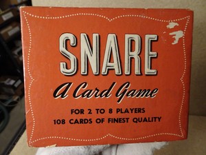 Vintage Card Game of Snare by Whitman - Complete - 1954