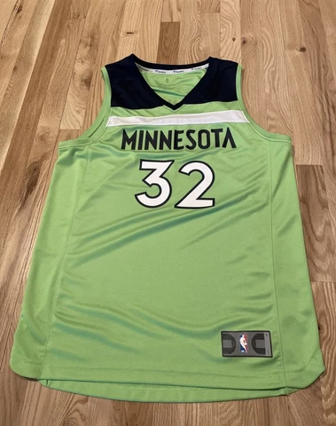 Karl Anthony Towns Jersey~ MINNESOTA TIMBERWOLVES~ SZ: Large ~Fanatics Cover