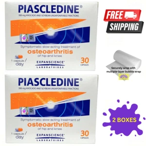 2 X Piascledine 300mg 30 Capsules Anti-rheumatic Osteoarthritis Joint-Pains - Picture 1 of 6