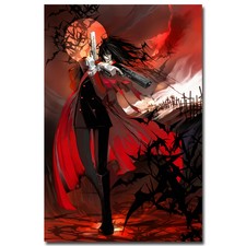 HELLSING - Vampire Silk Fabric Poster 13x20 inch Alucard 003