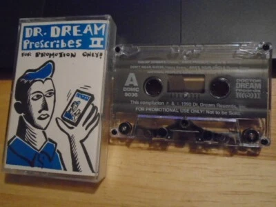 RARE PROMO Dr Dream 1990 CASSETTE TAPE Swamp Zombies wall of voodoo ANDY PRIEBOY - Image 1 of 2