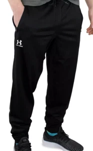 UNDER ARMOUR LOOSE COLD GEAR Small Men's Soft Polyester Joggers Black - Picture 1 of 8
