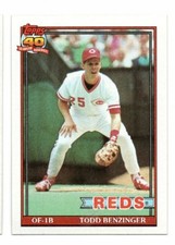 1991 Topps MLB Factory Baseball Card Pick #253-507 40th Anniversary