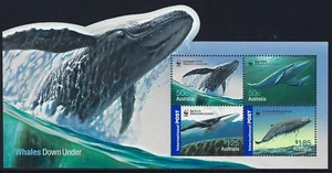 2006 Australia SG#2663 Whales Endangered Species mini sheet mint MUH MNH - Picture 1 of 1