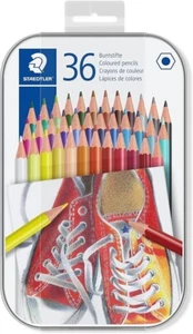 Staedtler 175 M36 Colouring Pencils Tin of 36 - Picture 1 of 4