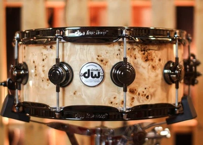 Caja de arce de coleccionista DW 5,5x14 VLT Mapa Burl - SO#1409987 Foto 1 de 4