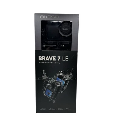 Brave 7 LE 4K 30FPS 20MP WiFi Action Camera Touch Screen EIS 2.0 Zoom Waterproof - Image 1 of 4