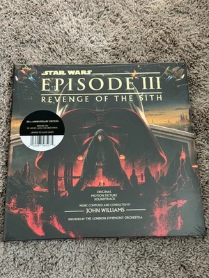 Star Wars Episode III Revenge of the Sith OST Lava Colored Vinyl LP Mutant /3000 - Image 1 of 2