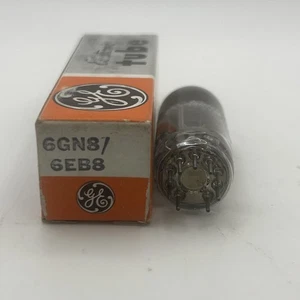Tubo Elettronico GE 6GN8/6EB8 Nuovo Vecchio Stock In Scatola Originale NON TESTATO - Foto 1 di 4