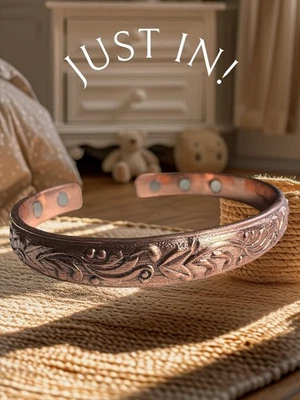 Kupfer Magnet Armband Damen Armreif ;magnetische Kupferarmband  - Bild 1 von 4