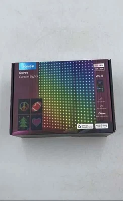 Govee H70B1 Multicolor WiFi App Control 520 LED Curtain Lights - Image 1 of 4