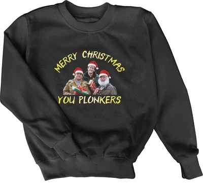 Sudadera FELIZ NAVIDAD YOU PLONKERS | Camiseta de jersey Funny Only Fools & Horses Foto 1 de 4