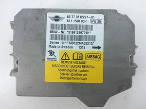 MINI R58 2013 Coupe SRS Airbag ECU SRS Control Module Unit HW29 6577 9812297 01 - Picture 1 of 8