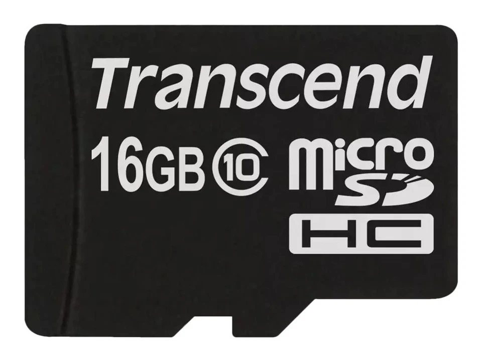Transcend TS16GUSDC10 16 GB MicroSDHC Classe 10 NAND 90 MB/s Nero microSDXC/SDHC - Immagine 1 di 1