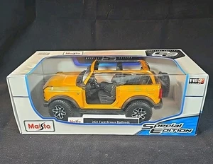 Neu 1:18 2021 Ford Bronco Badlands Maisto Special Edition # 46629 - Bild 1 von 7