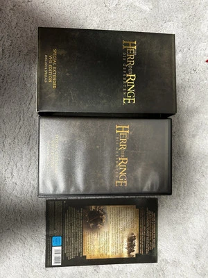 Der Herr der Ringe vhs Videokassette  (Teil 1 und 2) - Bild 1 von 4