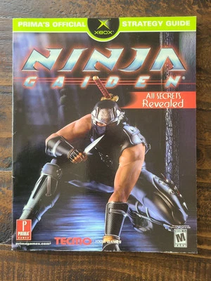 Ninja Gaiden Guía Oficial de Estrategia de Juego Microsoft Xbox Prima Juegos Foto 1 de 4