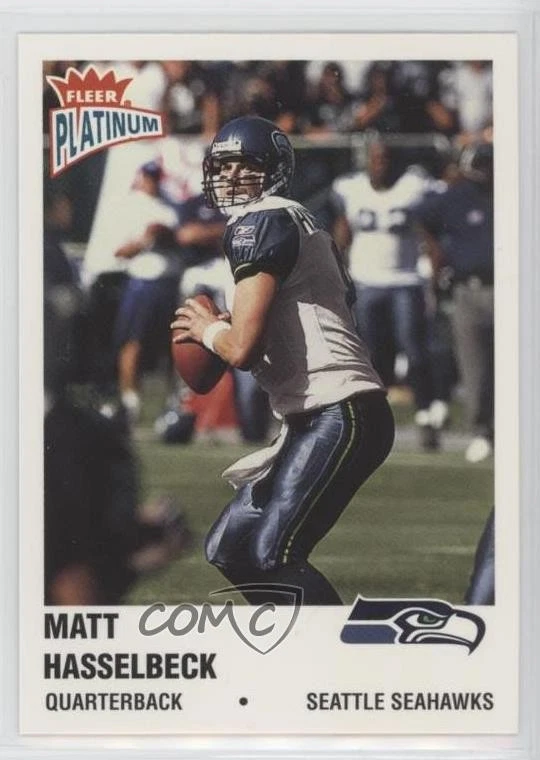 2003 Fleer Platinum Matt Hasselbeck #42 - Image 1 of 2