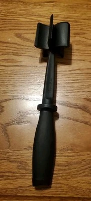 Pampered Chef Mix N Chop #2583 Black Nylon Ground Meat Hamburger Masher Chopper - Image 1 of 4