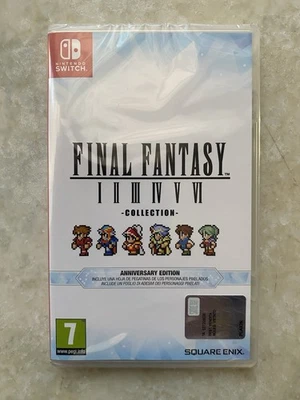 FINAL FANTASY I - VI COLLECTION ANNIVERSARY EDITION NINTENDO SWITCH - Immagine 1 di 2