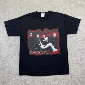 Camiseta De Colección Banda Evanescence Negra Juvenil Talla Mediana Rock Gráfico Grunge Y2k - Imagen 1 de 9