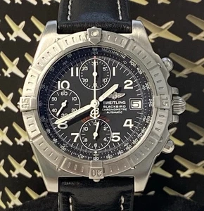 Breitling Blackbird Chronograph Automatic 40mm A13353 Just Serviced - Picture 1 of 15