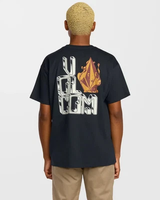 Volcom Callum Rooney T-Shirt (schwarz) - Bild 1 von 4
