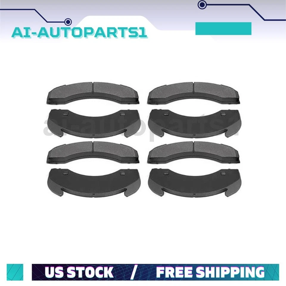 For 1993 1994 1995 1996 1997 - 2002 Chevrolet B7 Pair Front + Rear Brake Pads - Image 1 of 4