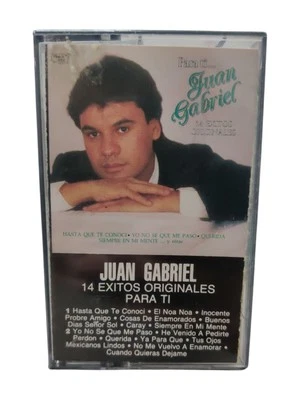 Juan Gabriel/14 Exitos Originales Para Ti/ Cassette/ RCA/Ariola/ 1987  - Image 1 of 4