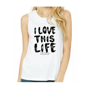"LOCASH"  I Love This Life Tank Top NWOT - Picture 1 of 6