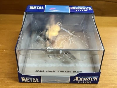 Armour Collection BF-109 Luftwaffe II WW Aces Art. 5309 1:100 Metal - Image 1 of 4