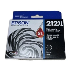 Epson Claria 212XL High-Capacity Ink Cartridge - Black Best Before 4/25 - Picture 1 of 4
