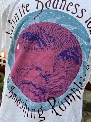 Vintage 90's Smashing Pumpkins Infinite Sadness Tour T-shirt Size XL GIANT USA - Image 1 of 4