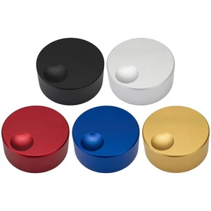 Large Wide Solid Aluminium Finger Jog Control Knob - 6mm Round Hole - Picture 1 of 21