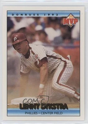 1992 Donruss McDonald's MVP Series Lenny Dykstra #8 - Image 1 of 2
