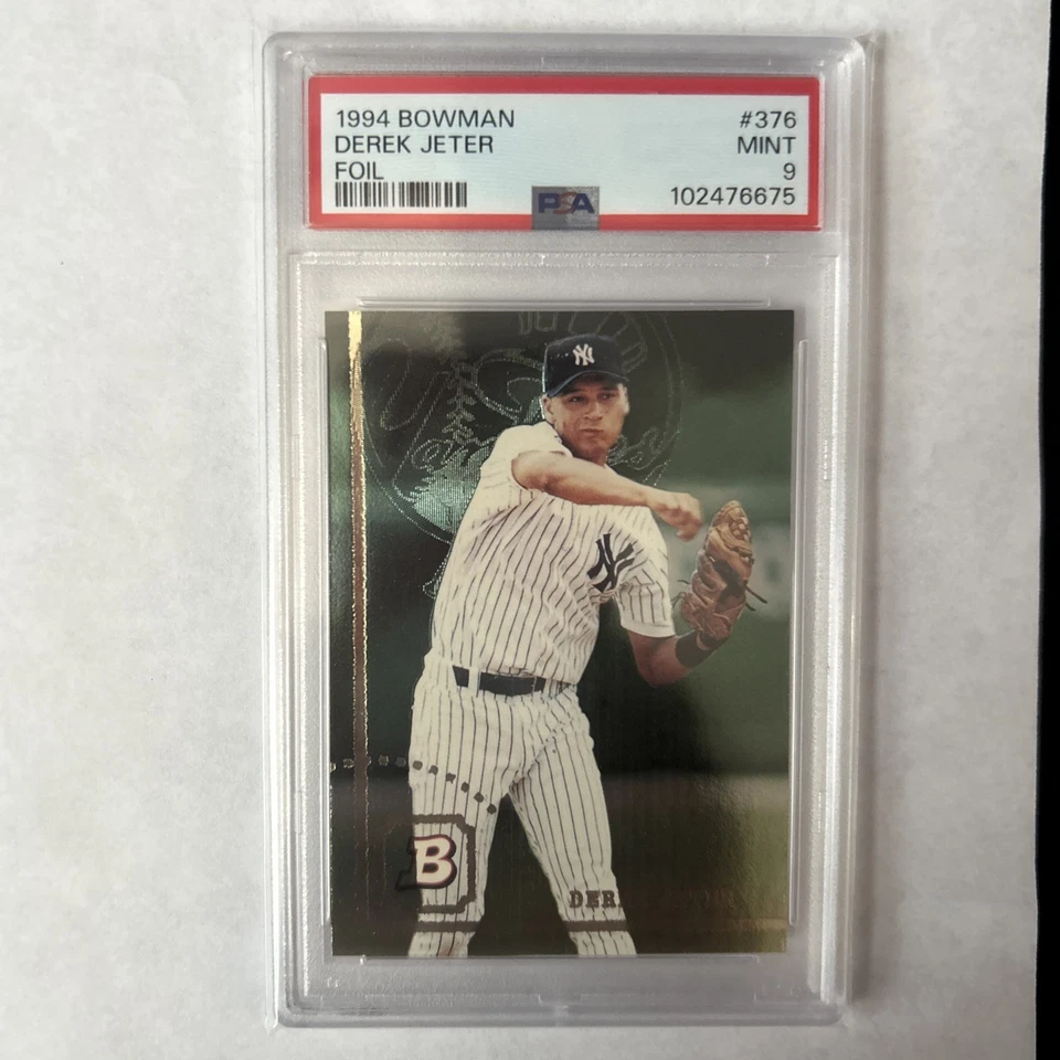 Bowman Derek Jeter 1994 lámina #376 PSA9 Foto 1 de 1