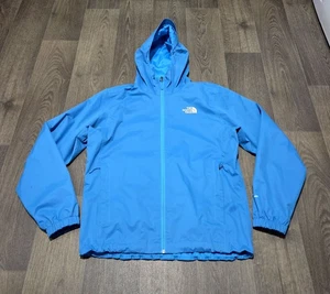 The North Face ' Dryvent Hooded Waterproof ' Jacket - Mens Medium - Blue - Picture 1 of 8