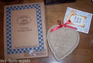 Brown Bag Cookie Mold Heart 1989 In Original Box WITH Card - Picture 1 of 2