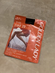 Vintage Sheer Tights 20 Den Barley B In Pack Unused New 36-42 Inch - Picture 1 of 5