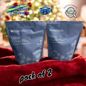 Norwex Ultra Power Plus Laundry Detergent (2 Pack ) 1 kg 2.2 Lbs 2 day shipped - Picture 1 of 2