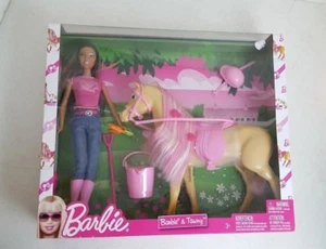 2009 Mattel Barbie & Tawny Horse Puppe Spielset seltene afroamerikanische Version - Bild 1 von 7