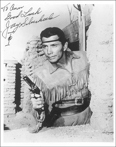 JAY "TONTO" SILVERHEELS - AUTOGRAPHED INSCRIBED PHOTOGRAPH Cover