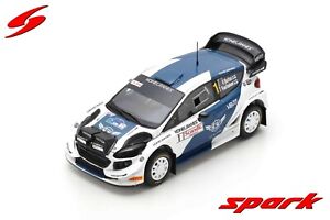 1/43 Ford Fiesta RS WRC Artic Lappland Rally 2019 Valtteri Stiefel
